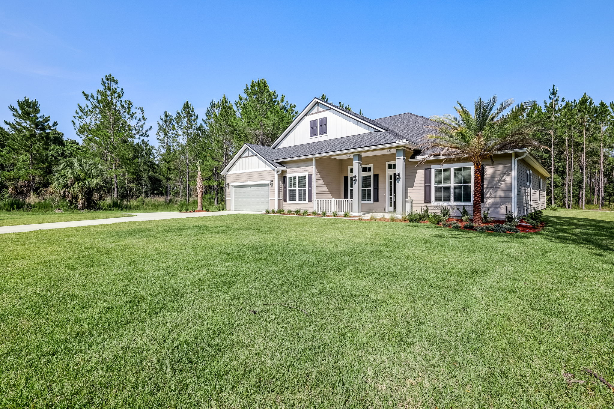 Edwards Creek Estates new homes in Jacksonville FL one acre homesites