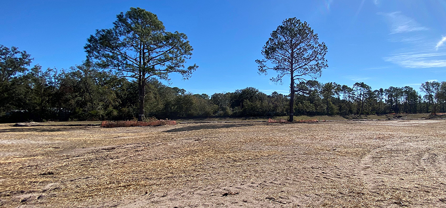 half acre homesites in Katie Cove